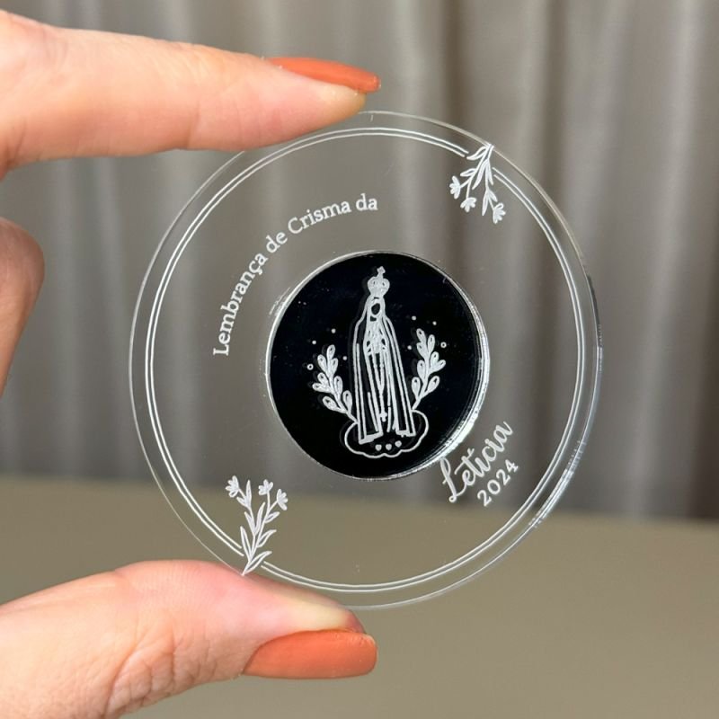 Ímã religioso cristal