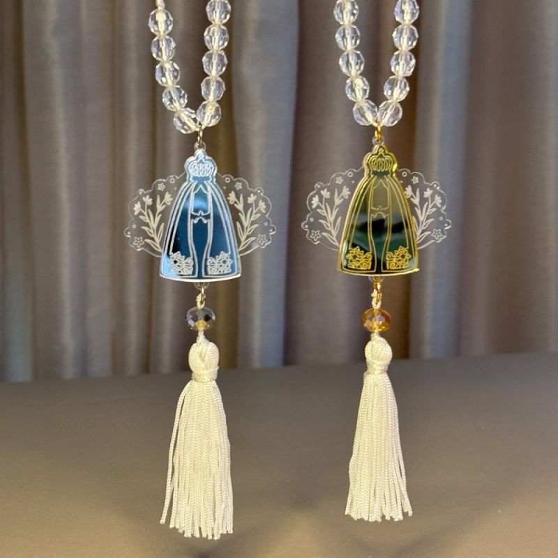 Pingente de Carro Medalha Nossa Senhora Aparecida