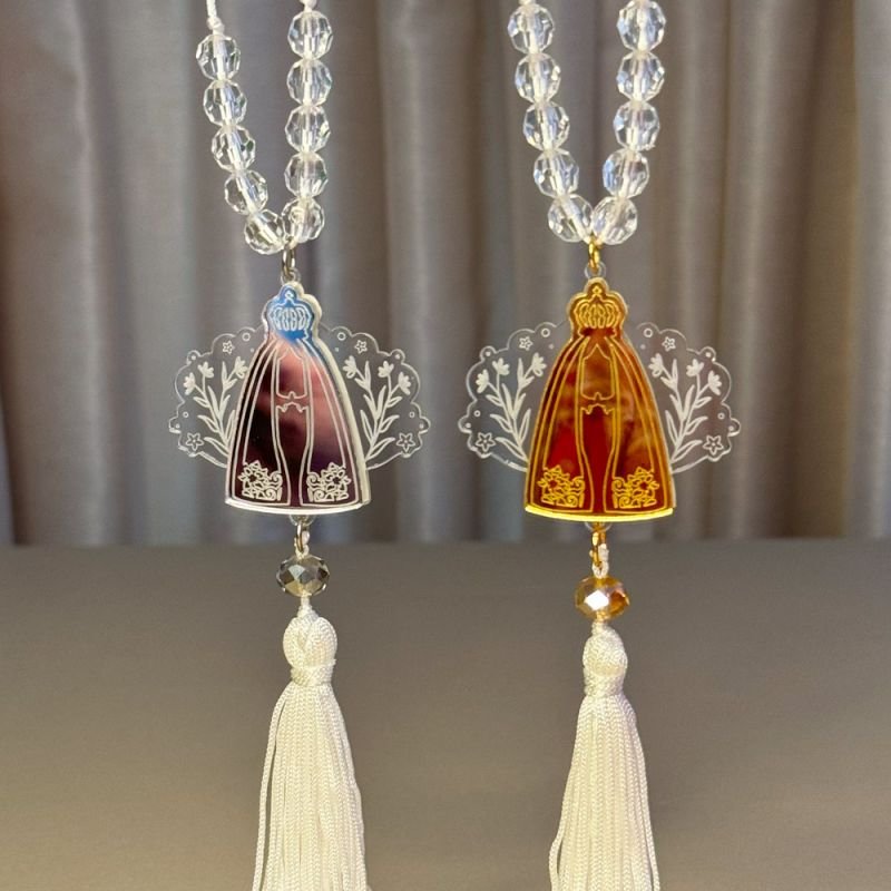 Pingente de Carro Medalha Nossa Senhora Aparecida