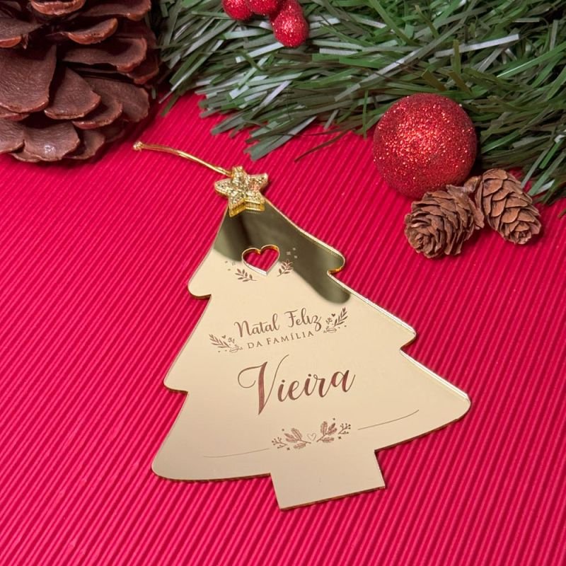 Placa para Guirlanda - Árvore