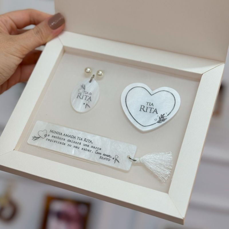 Presente personalizado para professoras - kit professora amada