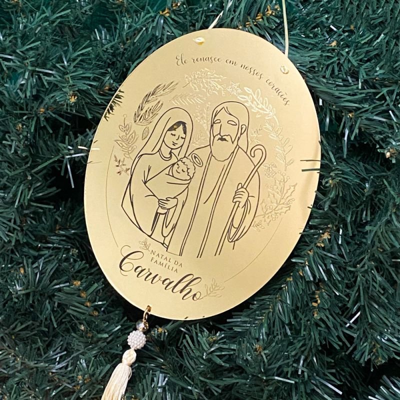 Sagrada Família para Árvore de Natal