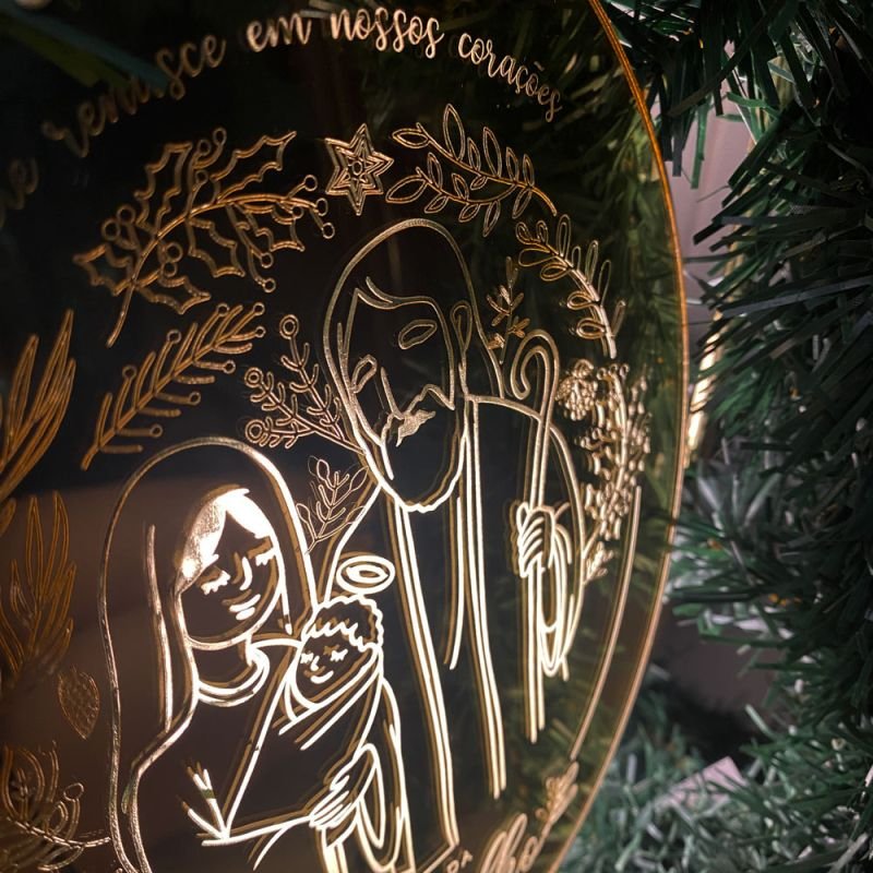 Sagrada Família para Árvore de Natal